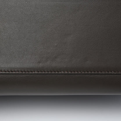 Fendi Nappa Mini Peekaboo Iconic Satchel Carbone 8 of 8