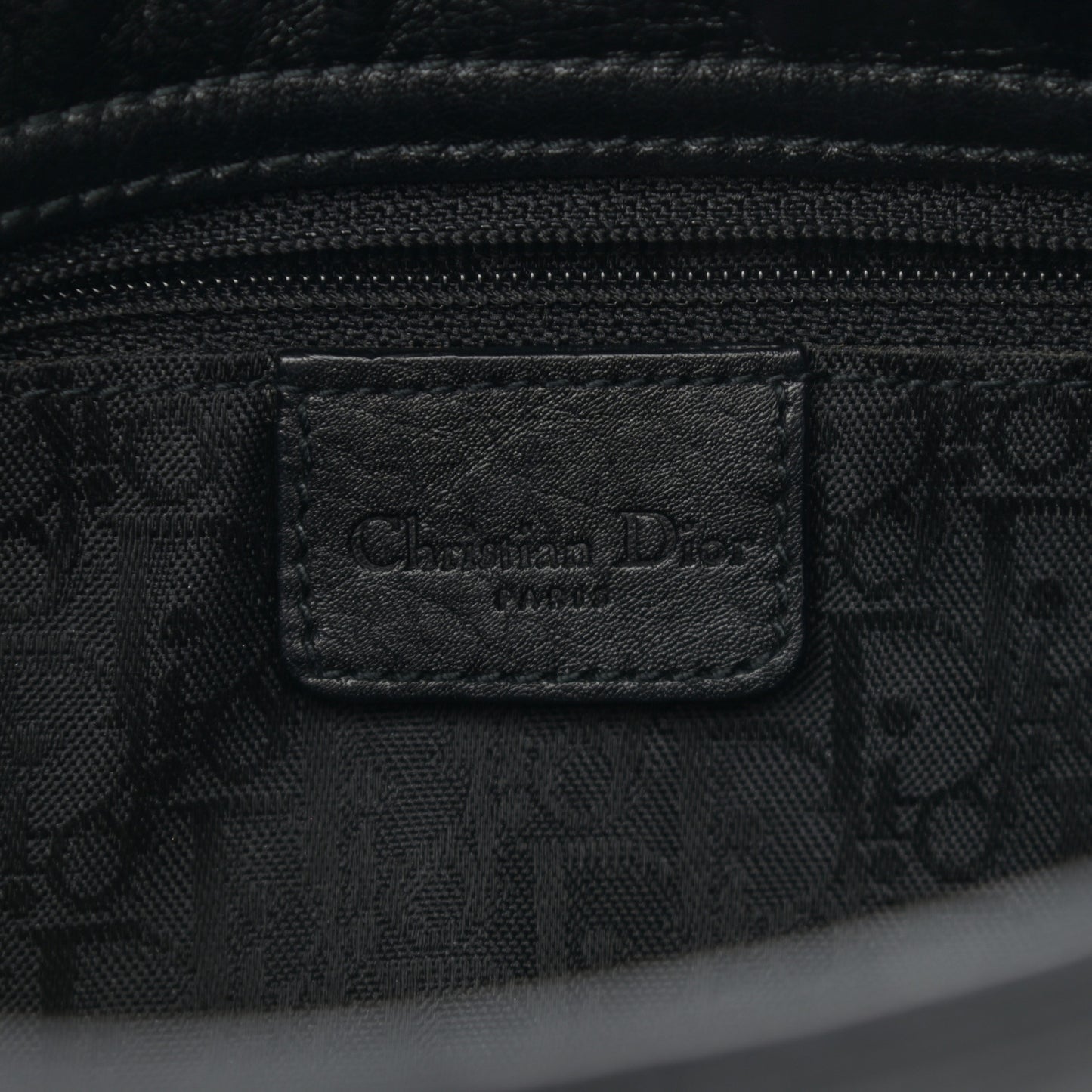 Calfskin Shoulder Bag Black