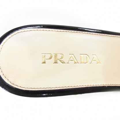 Prada Vernice Cork Platform Heels 37 8 of 8