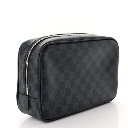 Louis Vuitton Damier Cobalt Toilet Pouch GM 3 of 9