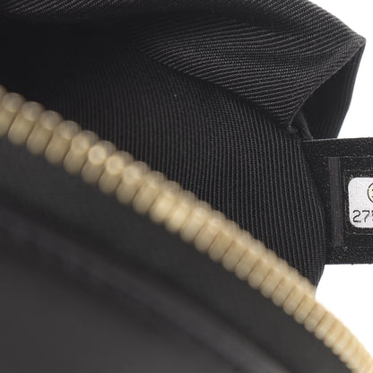 Chanel Lambskin Quilted Waist Bag Fanny Pack Black 7 of 11