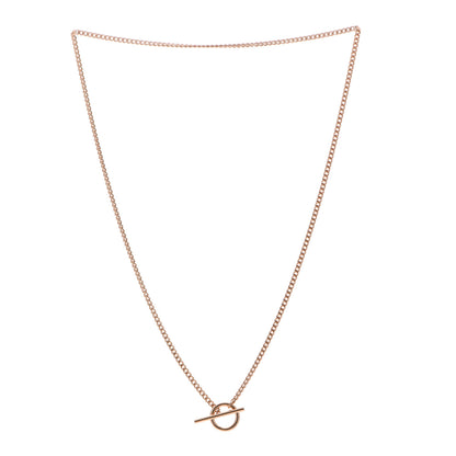 Hermes 18K Rose Gold PM Echappee Necklace SH 3 of 5