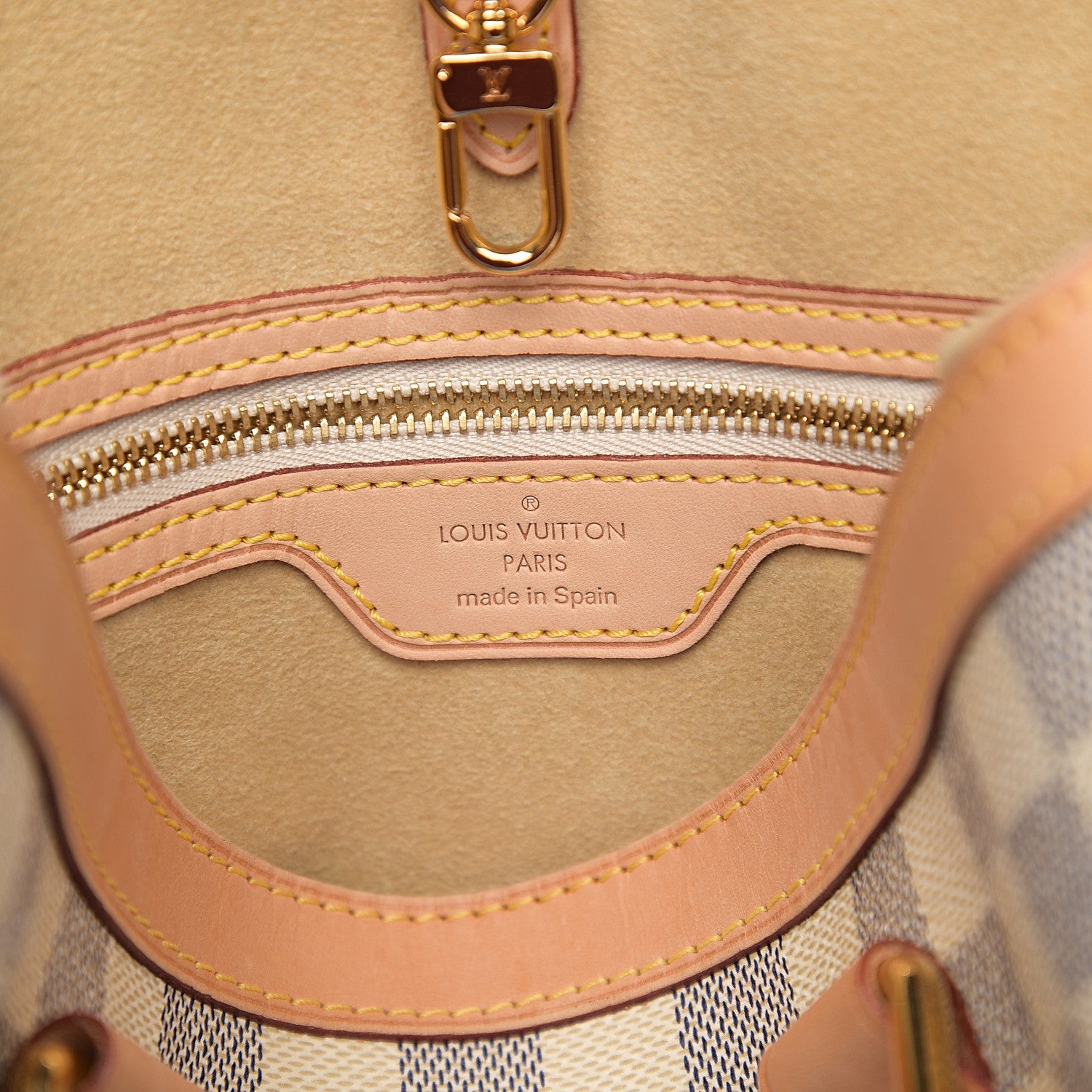 Louis Vuitton Damier Azur Hampstead PM 5 of 8