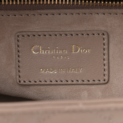 Christian Dior Lambskin Cannage Medium Lady Dior Warm Taupe 5 of 9