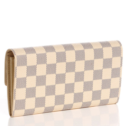 Louis Vuitton Damier Azur Sarah Wallet 3 of 8