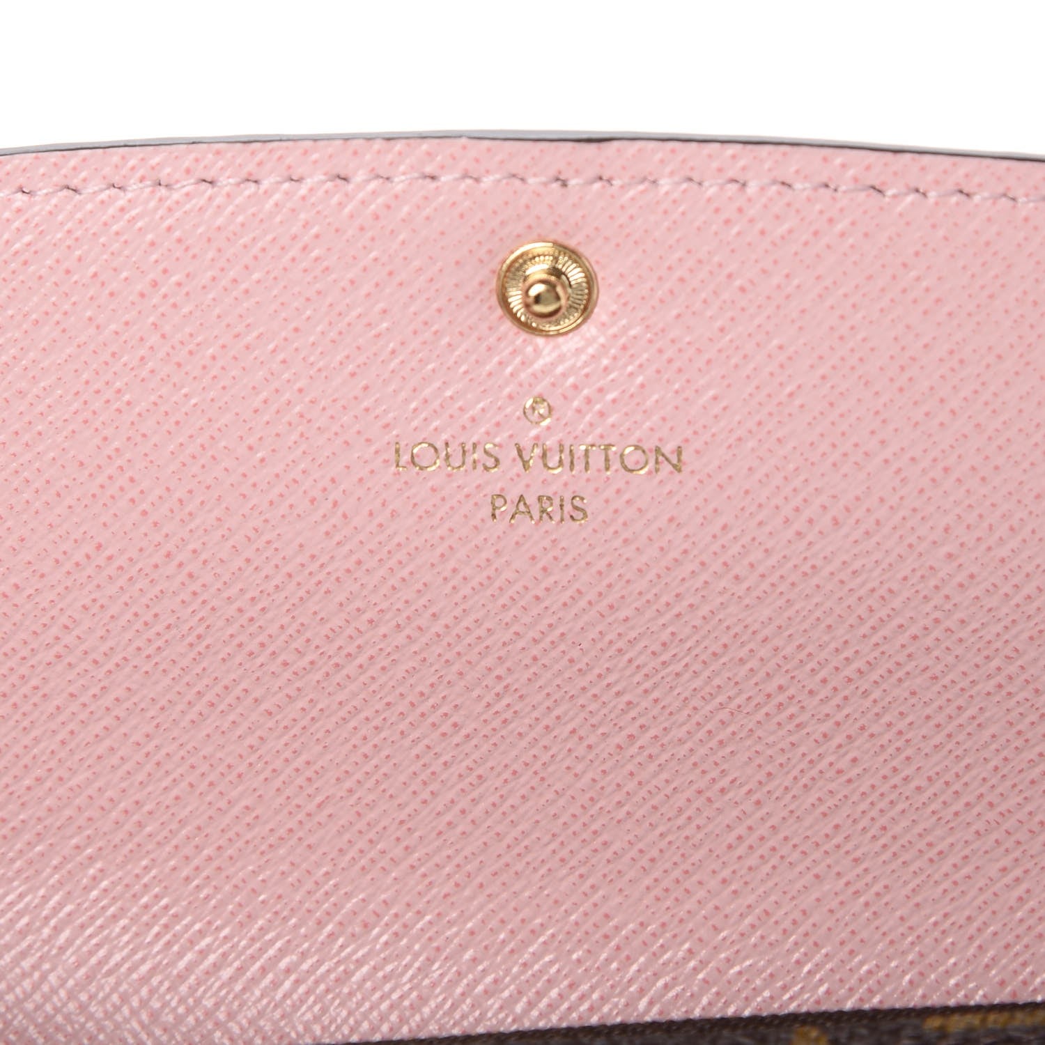 Louis Vuitton Monogram Emilie Wallet Rose Ballerine 6 of 8