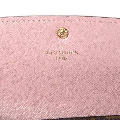 Louis Vuitton Monogram Emilie Wallet Rose Ballerine 6 of 8