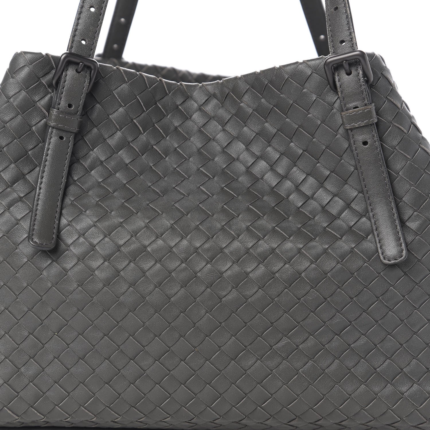 Bottega Veneta Nappa Intrecciato Medium Seamless Tote Light Grey 9 of 9