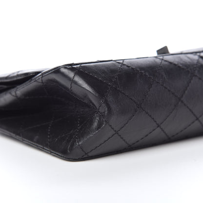 Chanel Aged Calfskin Quilted 2.55 Reissue 226 Flap So Black 8 of 10