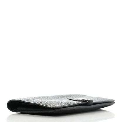 Hermes Togo Dogon Duo Wallet Black 4 of 11