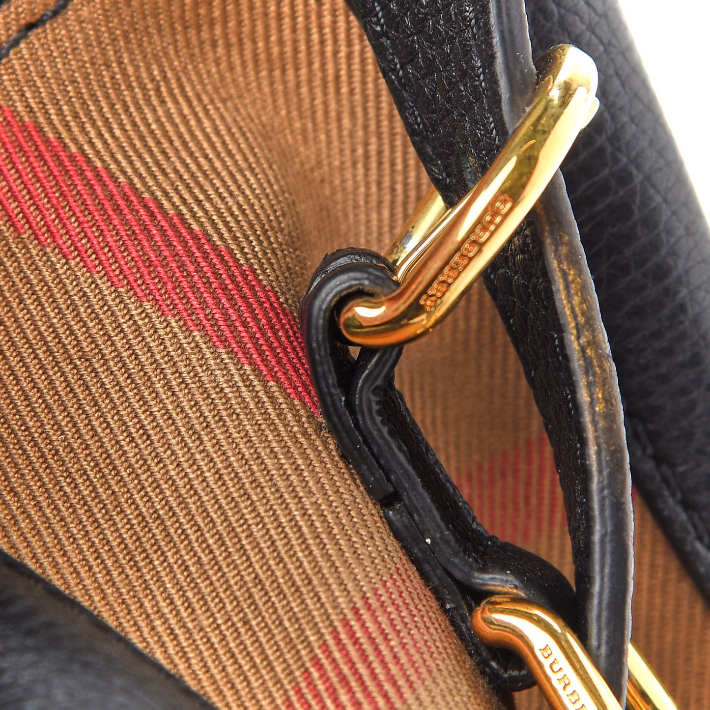 Derby Calfskin House Check Small Camberley Black