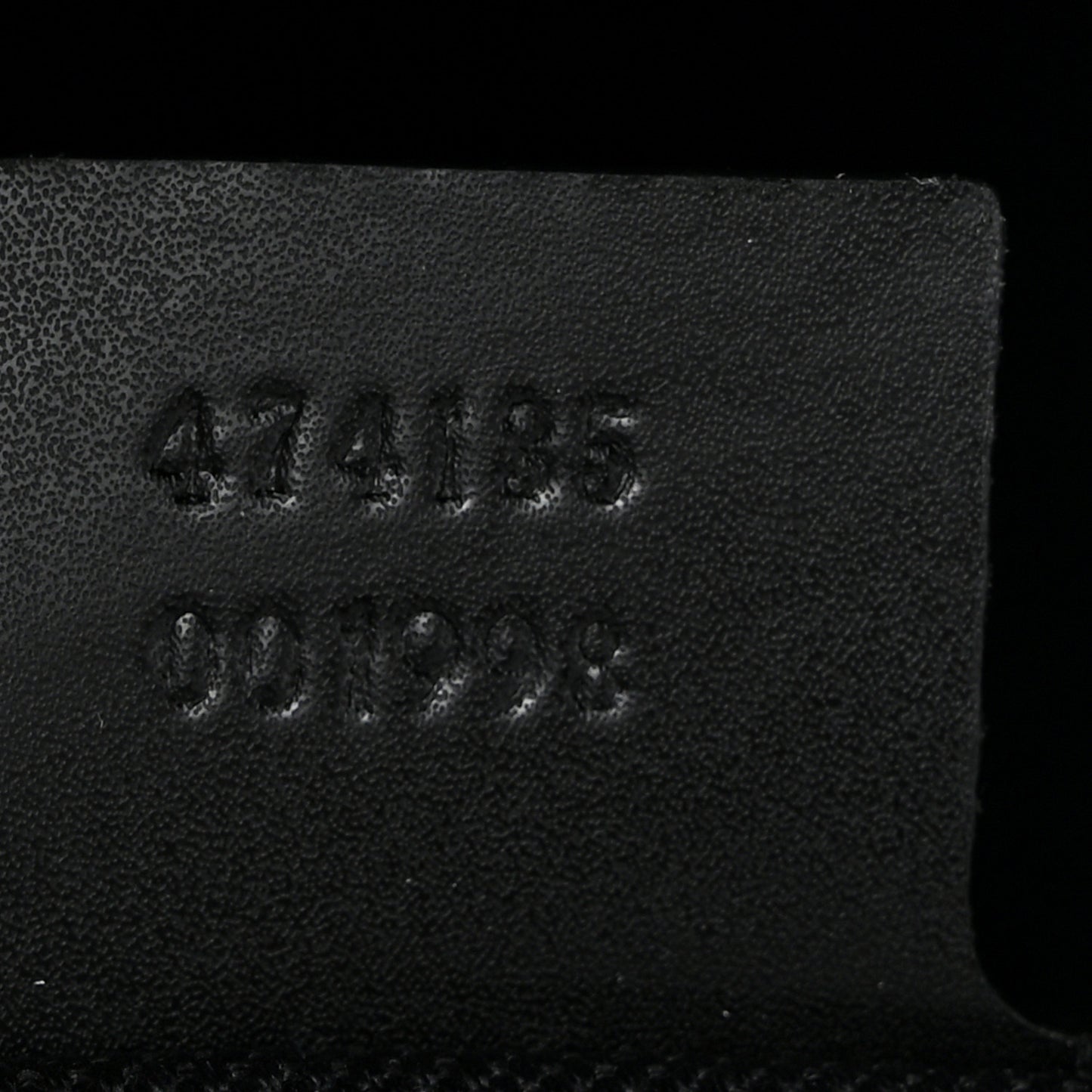 GG Supreme Monogram Appia Calfskin Web Briefcase Black
