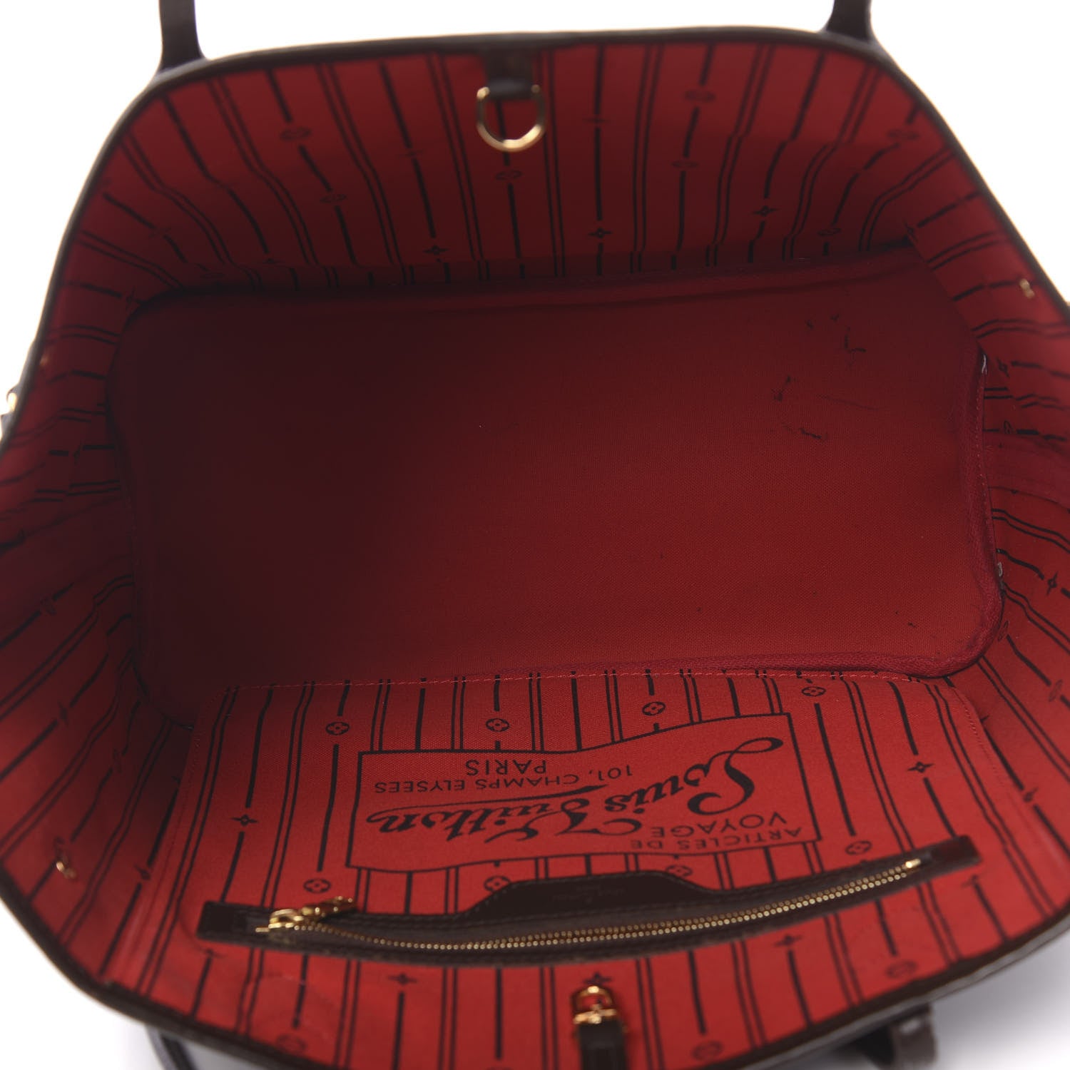 Louis Vuitton Damier Ebene Neverfull MM 5 of 13