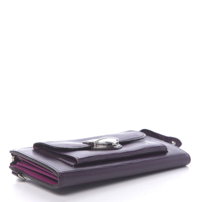 Louis Vuitton Epi Astrid Wallet Cassis 4 of 7