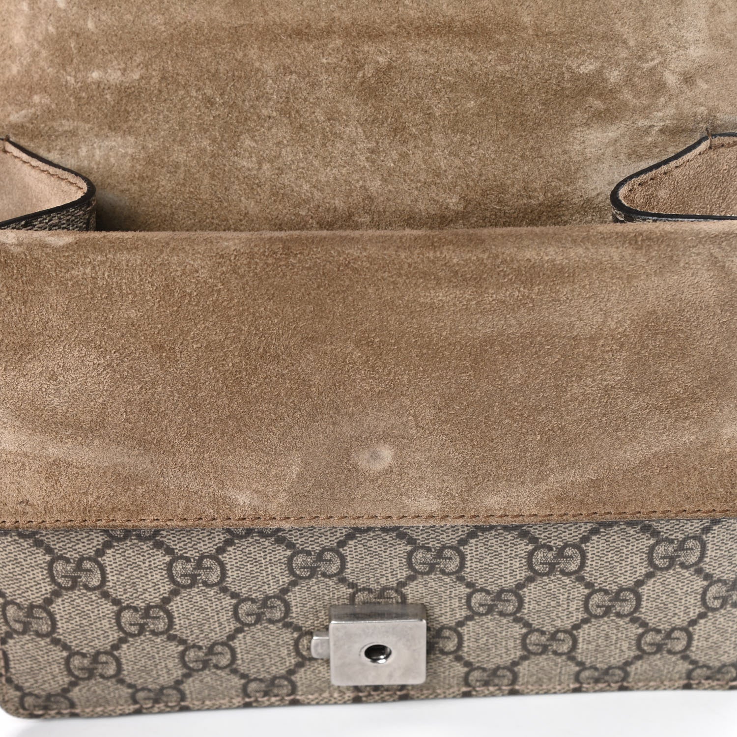 Gucci GG Supreme Monogram Mini Dionysus Shoulder Bag Taupe 11 of 13