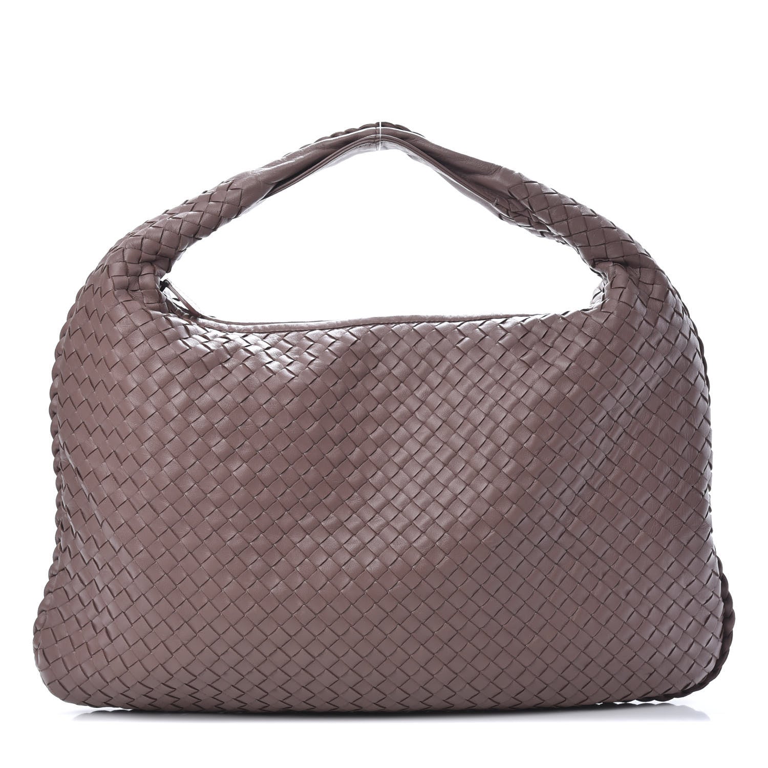 Bottega Veneta Nappa Intrecciato Large Veneta Hobo Desert Rose 1 of 10