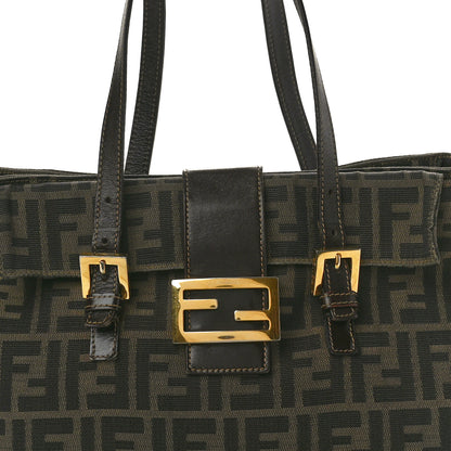 Fendi Zucca Small Handbag Tobacco 7 of 14