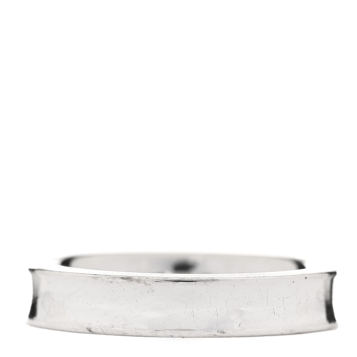 Tiffany Sterling Silver Narrow 1837 Band Ring 50 5.25 3 of 4