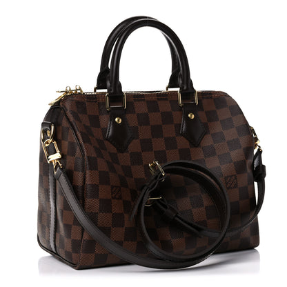Louis Vuitton Damier Ebene Speedy Bandouliere 25 3 of 12