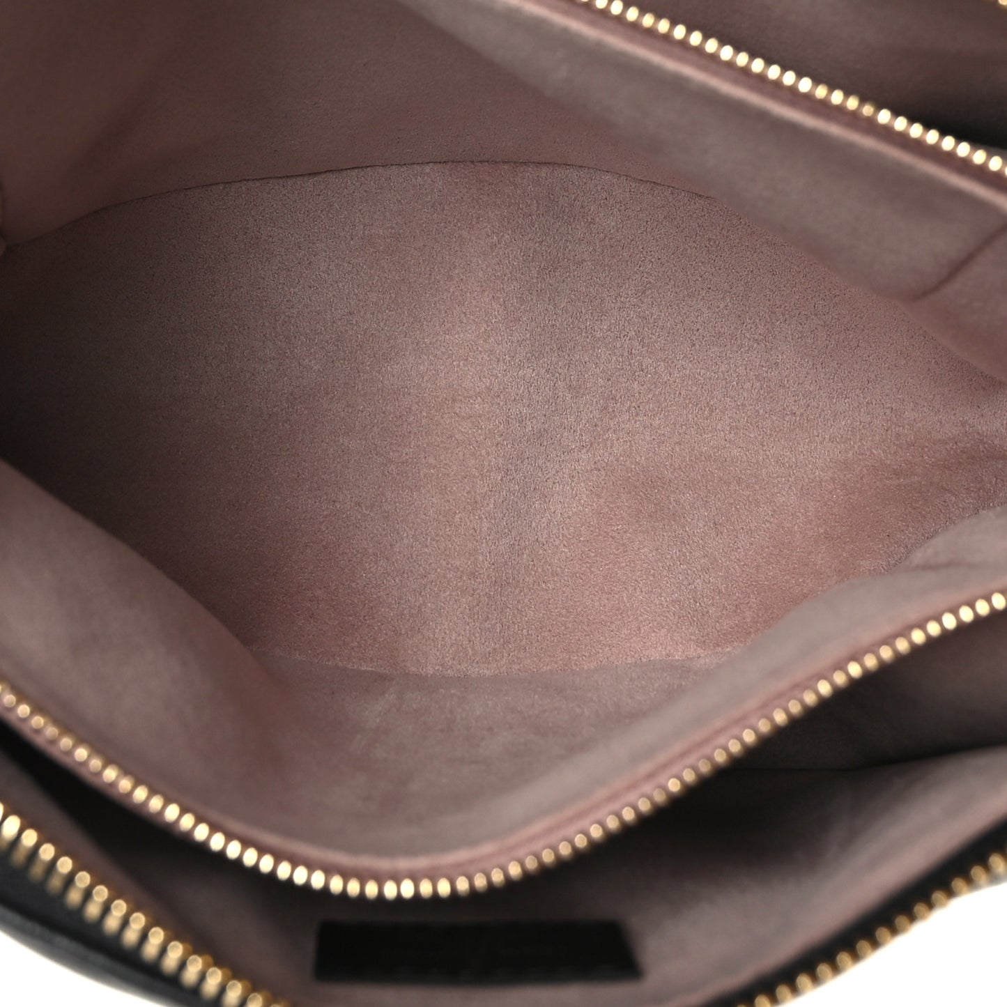 Lambskin Embossed Monogram Coussin PM Black