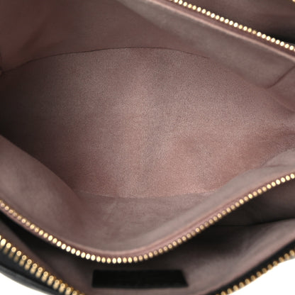 Louis Vuitton Lambskin Embossed Monogram Coussin PM Black 5 of 9