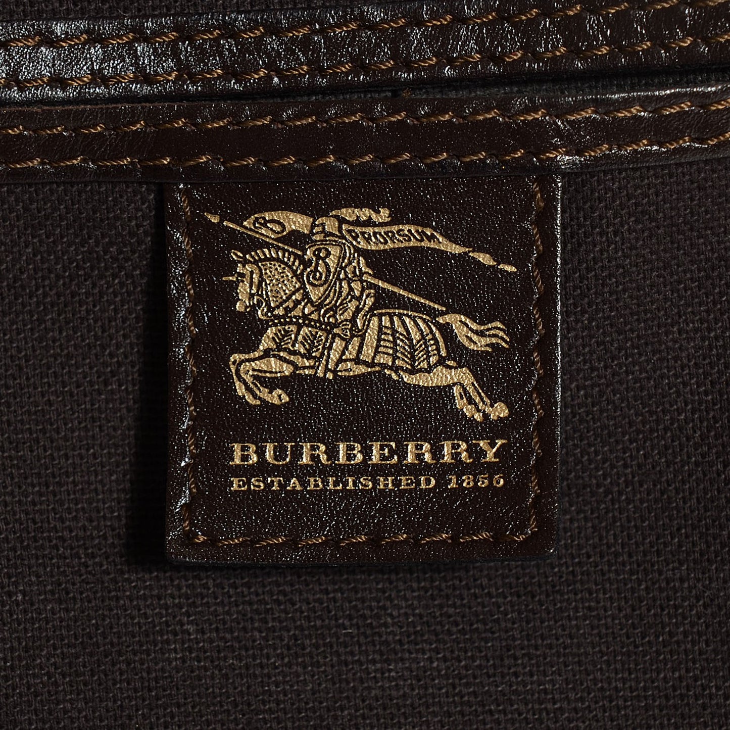 Haymarket Check Small Chester Bowling Bag Chocolate