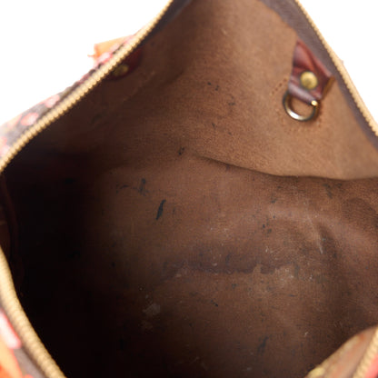 Louis Vuitton Monogram Graffiti Speedy 30 Orange 15 of 20