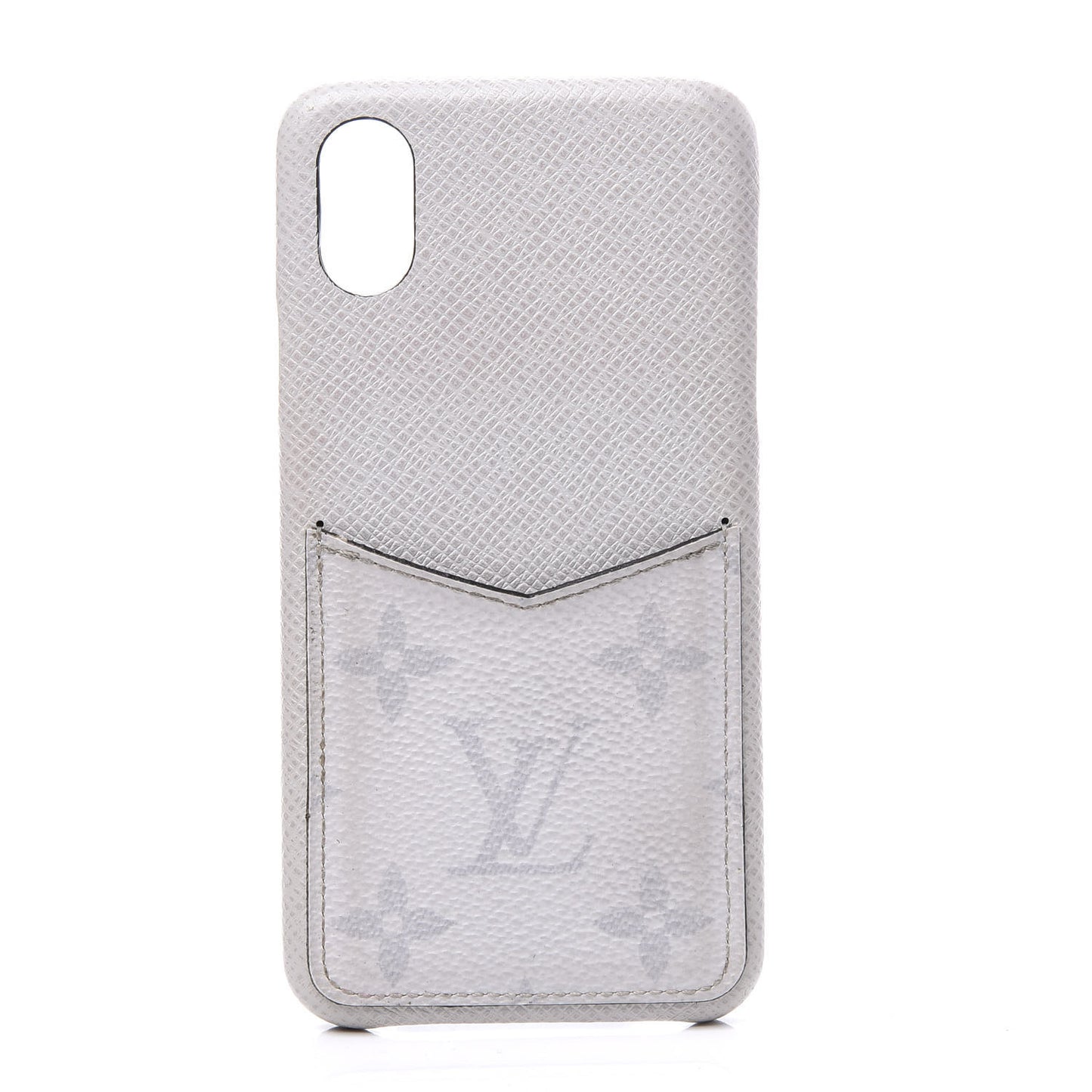 Monogram Taiga iPhone X/XS Bumper White