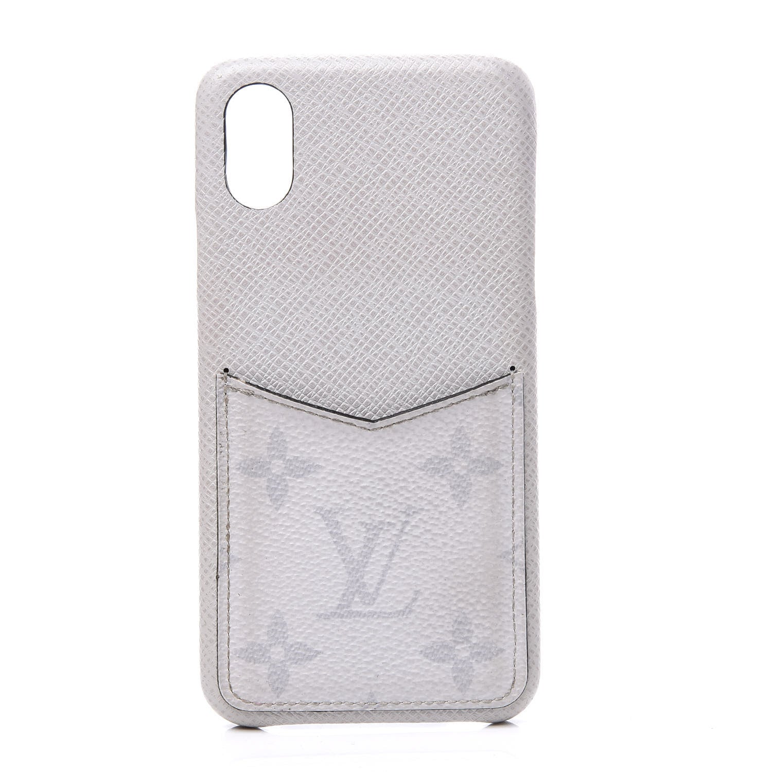 Louis Vuitton Monogram Taiga iPhone X/XS Bumper White 1 of 22