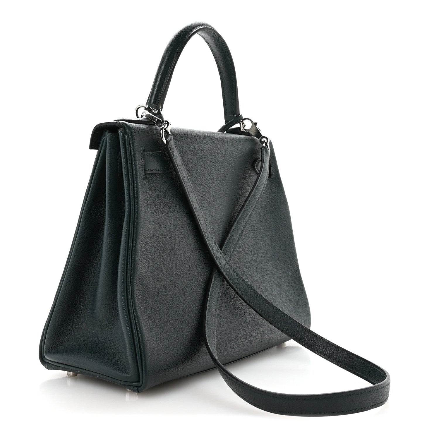 Hermes Evercolor Kelly Retourne 28 Vert Cypress 3 of 10