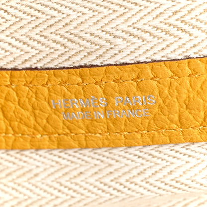 Hermes Vache Country Garden Party 30 TPM Jaune Ambre 6 of 16