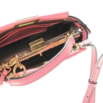 Fendi Shiny Nappa Micro Peekaboo Iconic Satchel Rosa Fluo 5 of 6