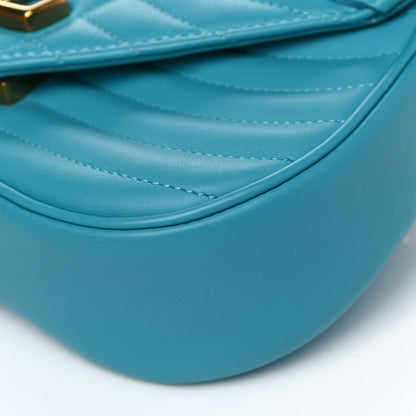 Louis Vuitton Calfskin New Wave Chain PM Malibu Green 10 of 15