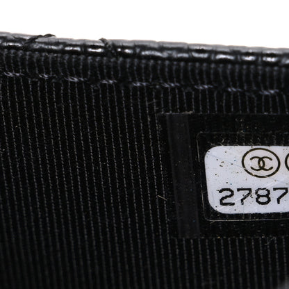 Chanel Caviar Quilted Wallet on Chain WOC Black 8 of 11
