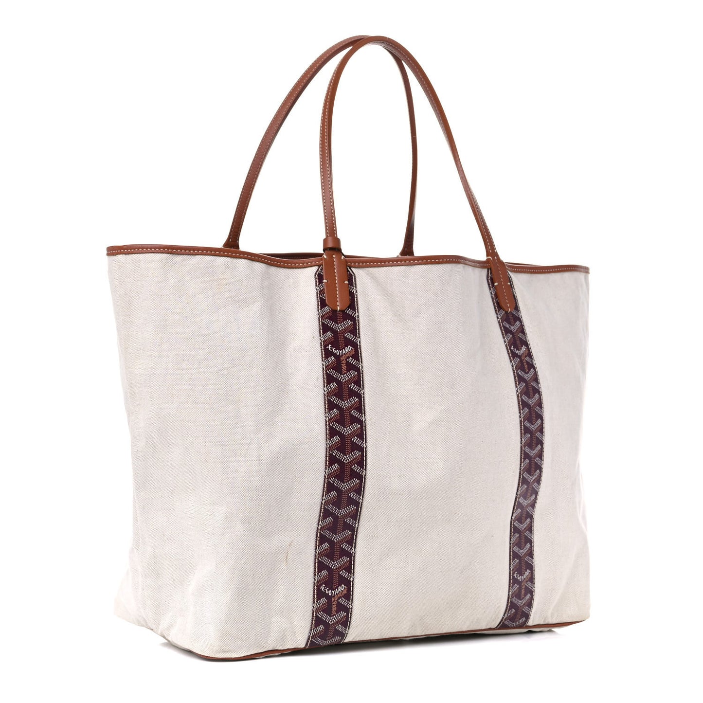 Goyardine Reversible Pertuis GM Burgundy