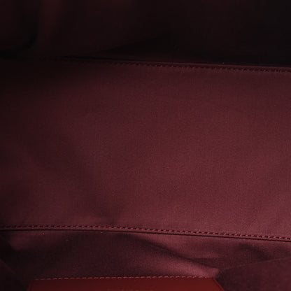 Chanel Caviar Quilted Small Chanel 25 Handbag Burgundy 5 of 10