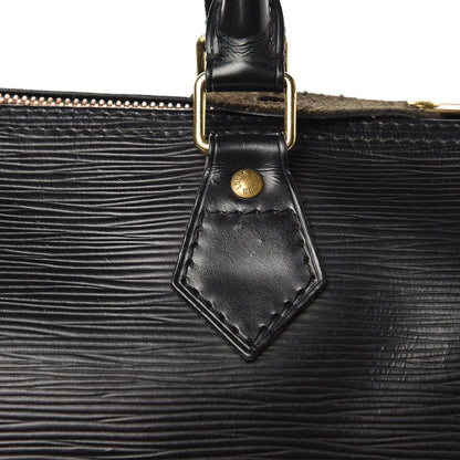 Louis Vuitton Epi Speedy 25 Black 20 of 21