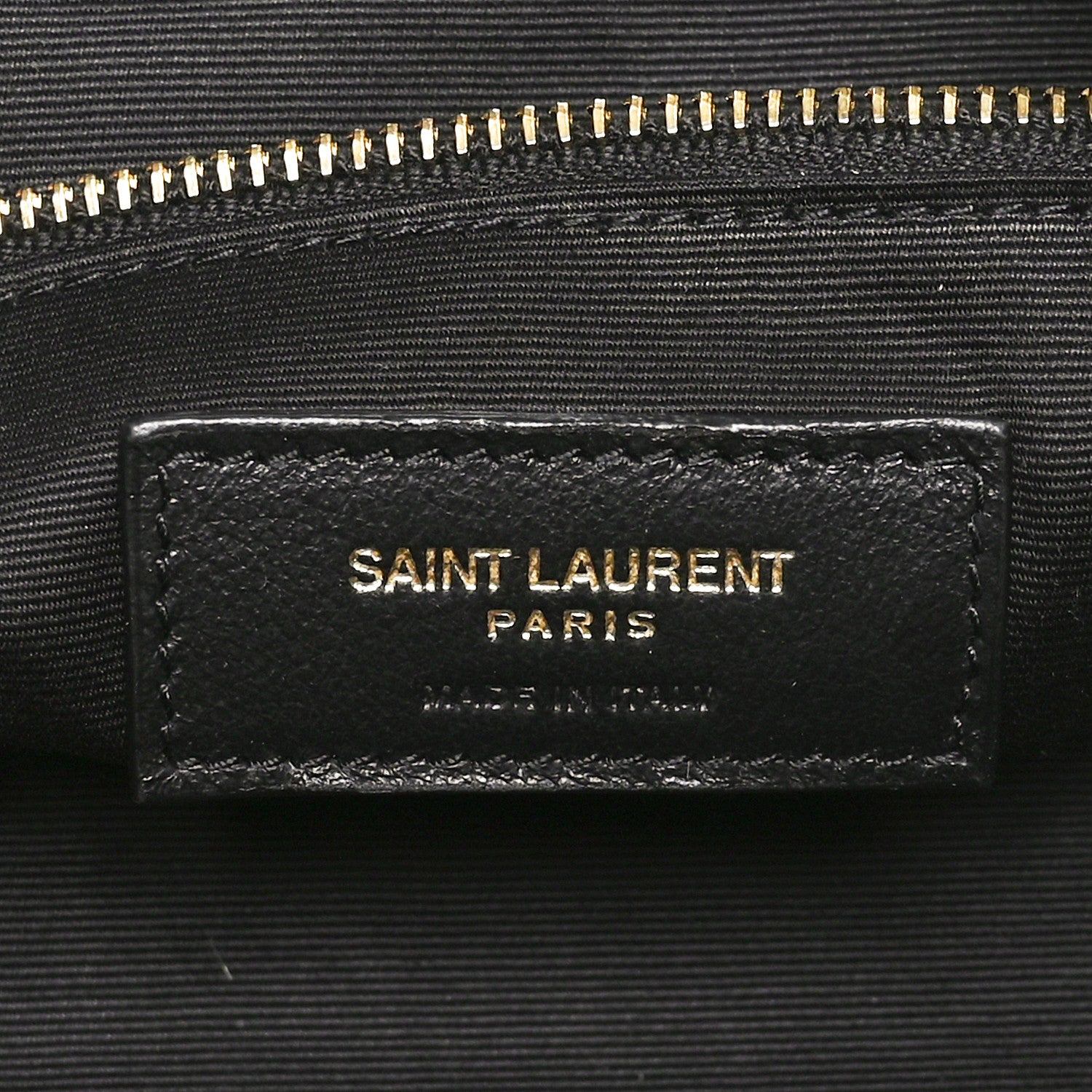 Saint Laurent Lambskin Matelasse Monogram Joe Backpack Black 6 of 10
