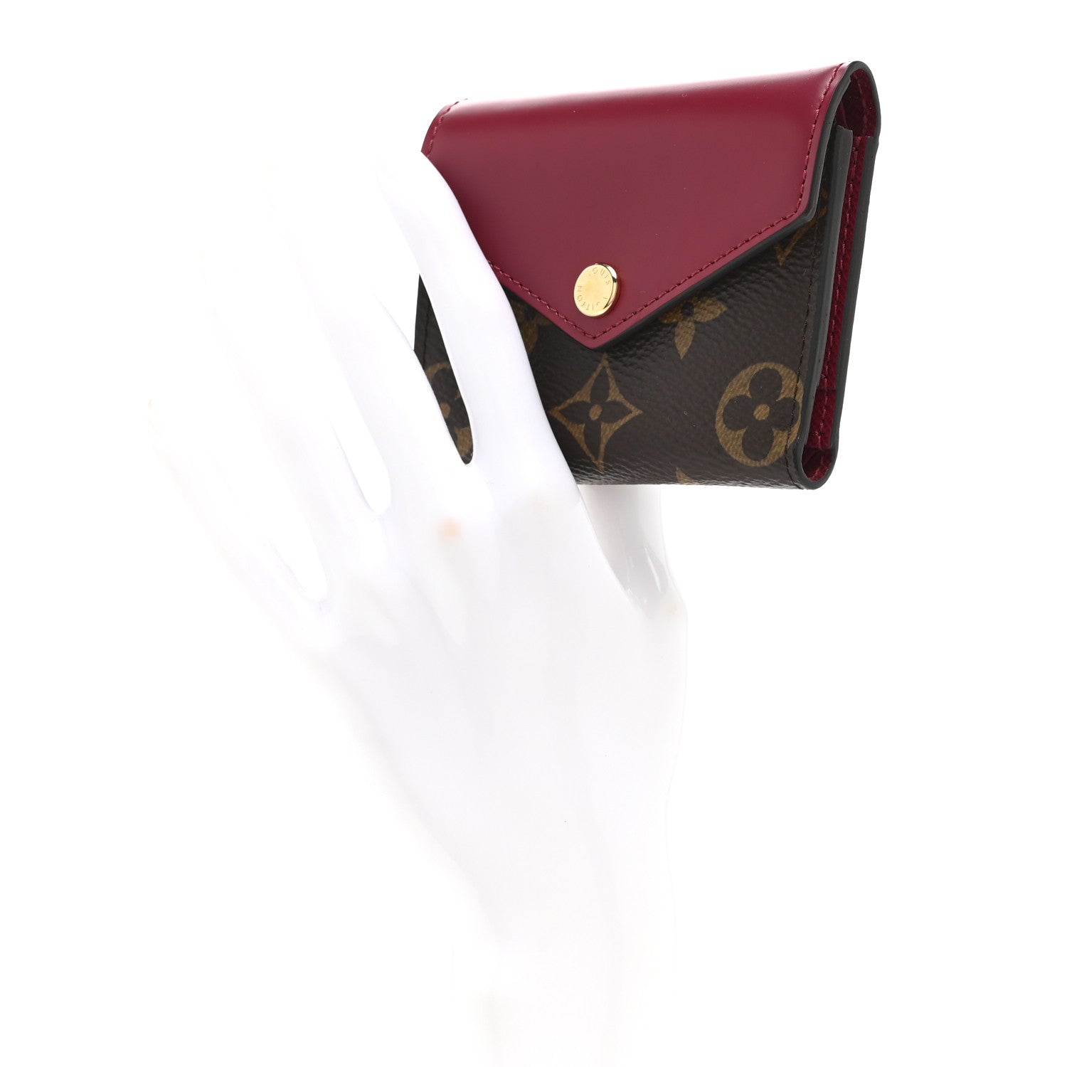 Louis Vuitton Monogram Zoe Wallet Fuchsia 2 of 11