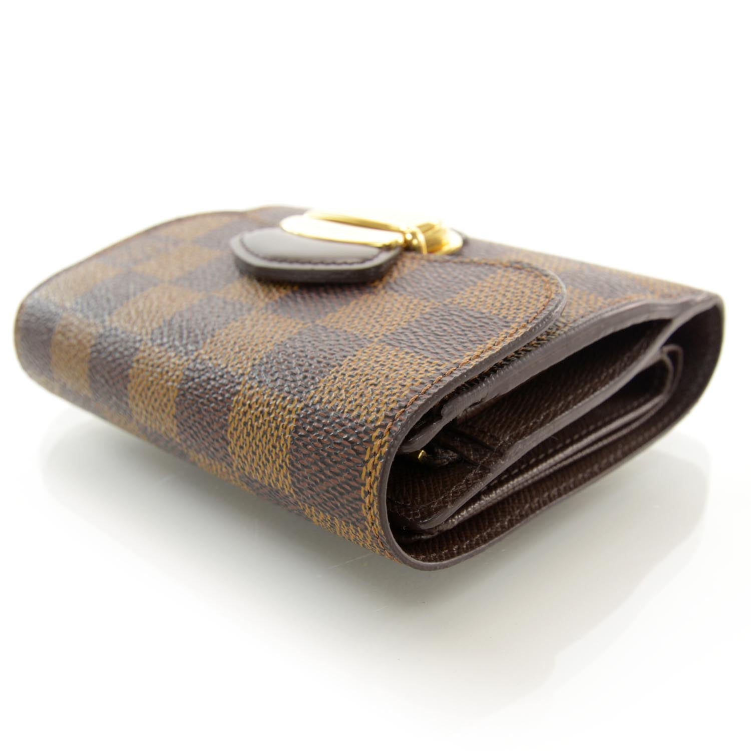 Louis Vuitton Damier Ebene Joey Wallet 3 of 9