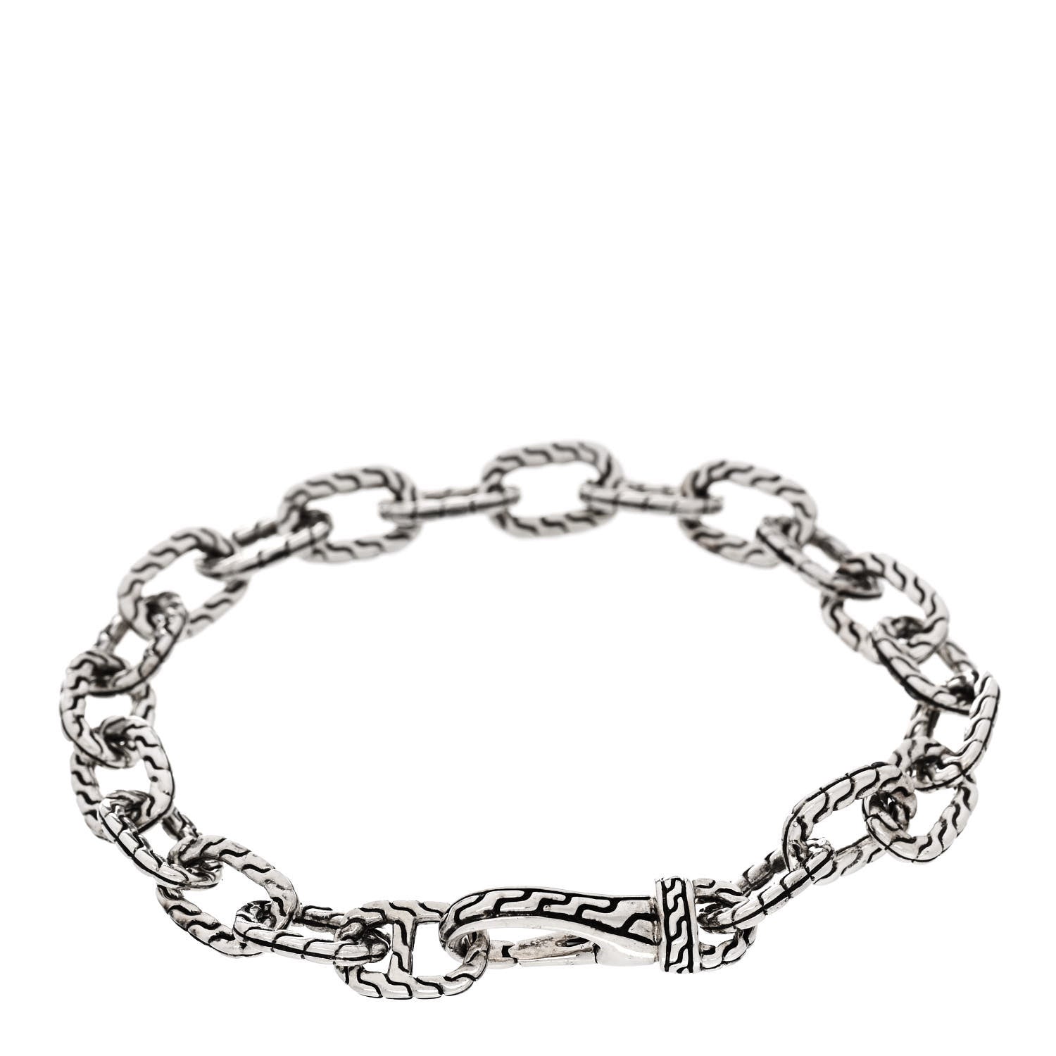 John Hardy Sterling Silver Classic Chain Link Bracelet 2 of 3