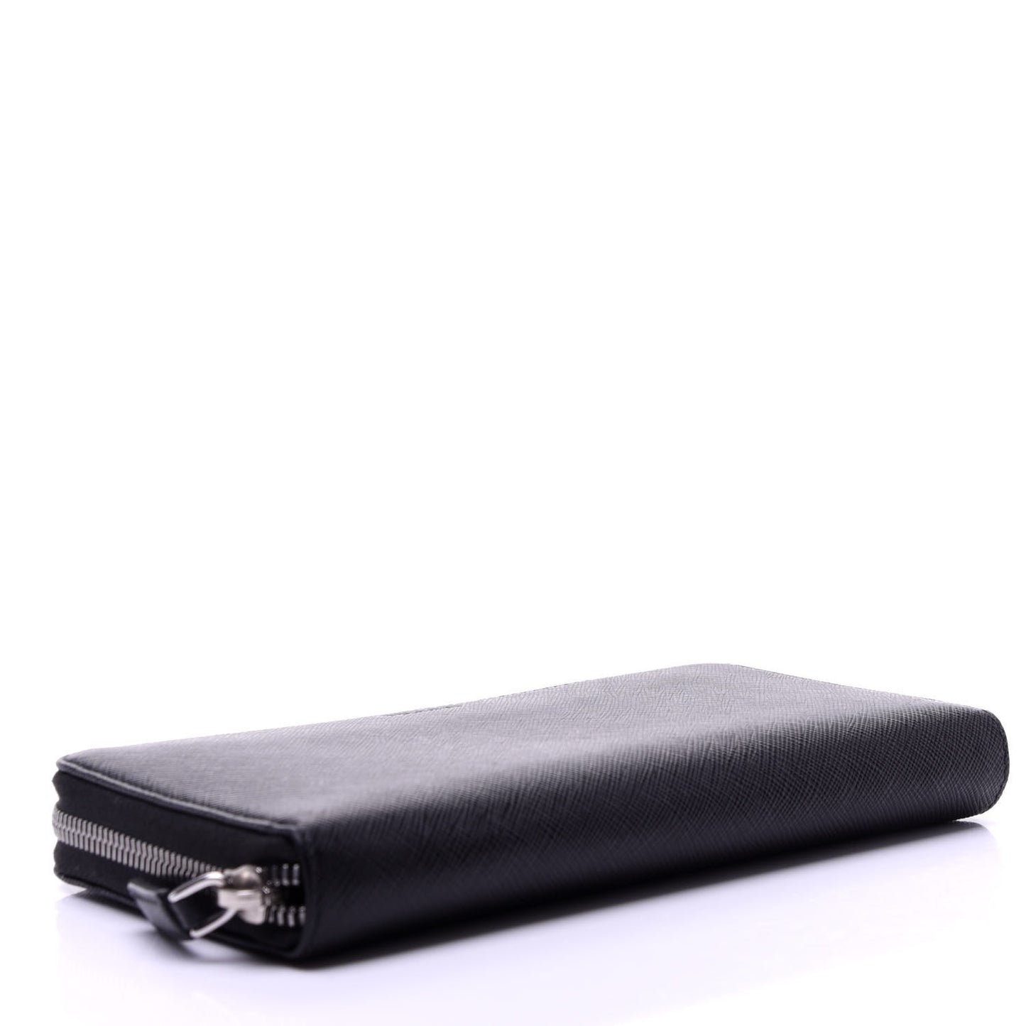 Saffiano Zip Around Wallet Black