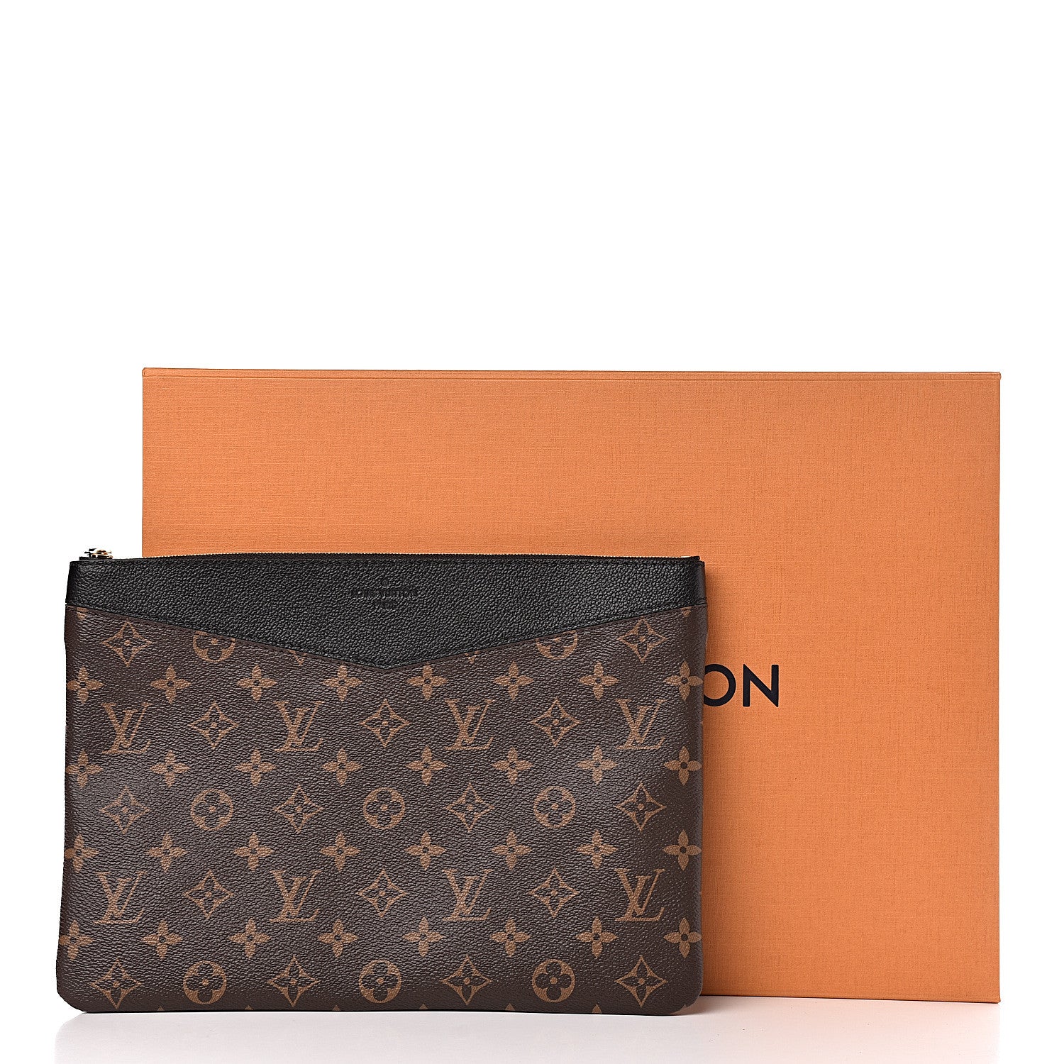 Louis Vuitton Monogram Daily Pouch Black 9 of 9