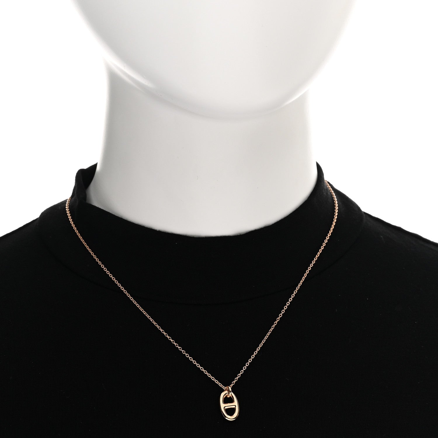 Hermes 18K Rose Gold PM Farandole Pendant Necklace 2 of 5