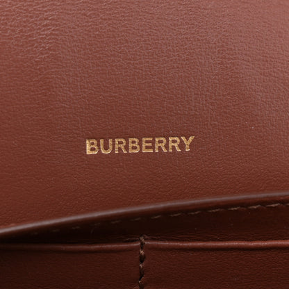 Burberry Grainy Calfskin Vintage Check Hampshire Crossbody Archive Beige Tan 6 of 10