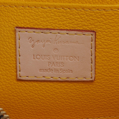 Louis Vuitton Monogram Kusama Pumpkin Dots Cosmetic Pouch Yellow 6 of 7