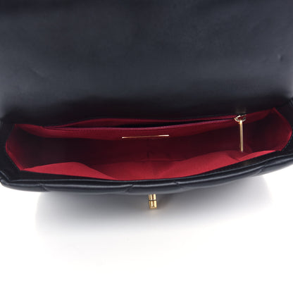Chanel Lambskin Quilted Medium Chanel 19 Flap Black 5 of 10