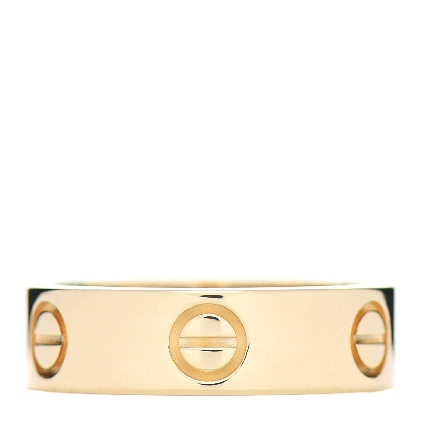 18K Yellow Gold 5.5mm LOVE Ring 53 6.25