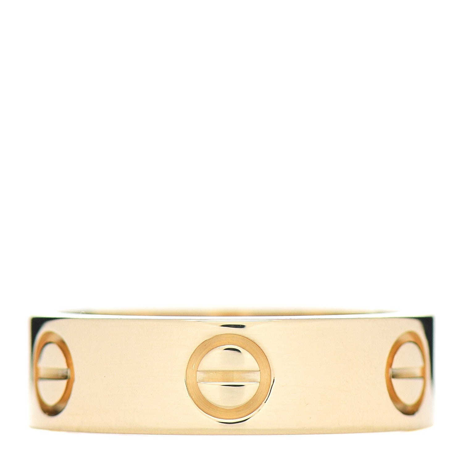Cartier 18K Yellow Gold 5.5mm LOVE Ring 53 6.25 3 of 5