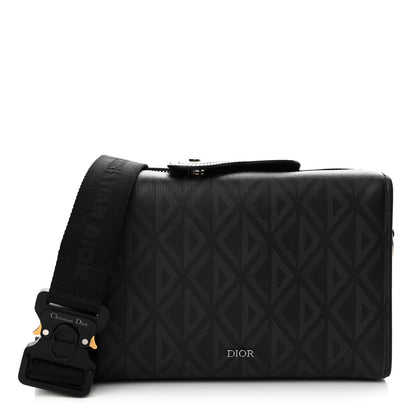 Christian Dior Canvas CD Diamond Lingot 22 Bag Black 1 of 10